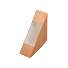 Упаковка-уголок для сэндвича 40мм (125*125*40)